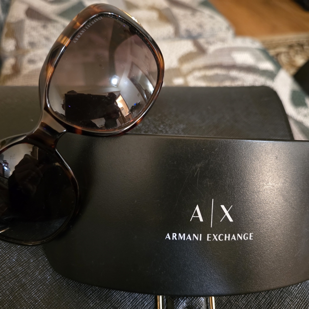 Armani Exchange Women's Brown Sunglasses